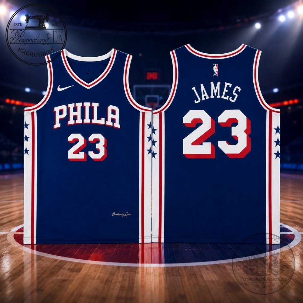 Philadelphia 76ers LeBron James Sixers Jersey 2026