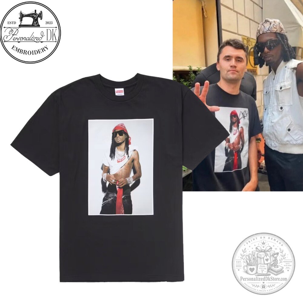 Playboi Carti Supreme Photo Black TShirt 2026
