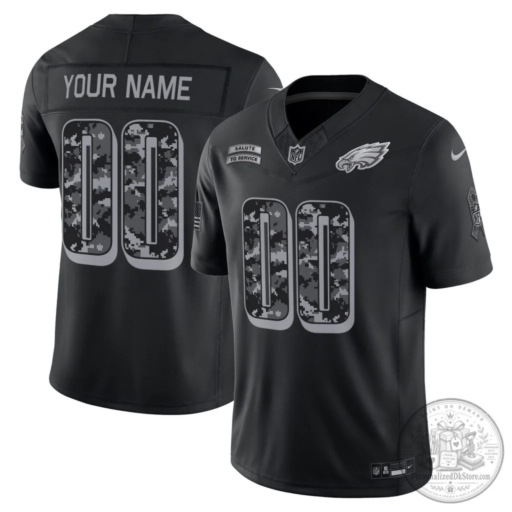 philadelphia-eagles-salute-to-service-custom-black-digital-camouflage-football-jersey-featured Philadelphia Eagles Salute to Service Custom Black Digital Camouflage Football Jersey