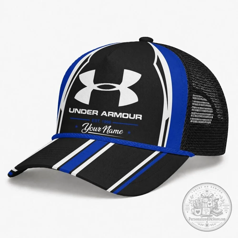 Under Armour Custom Name Orange and Black Trucker Cap and Neck Gaiter Set 22 Under Armour Custom Name Orange and Black Trucker Cap and Neck Gaiter Set