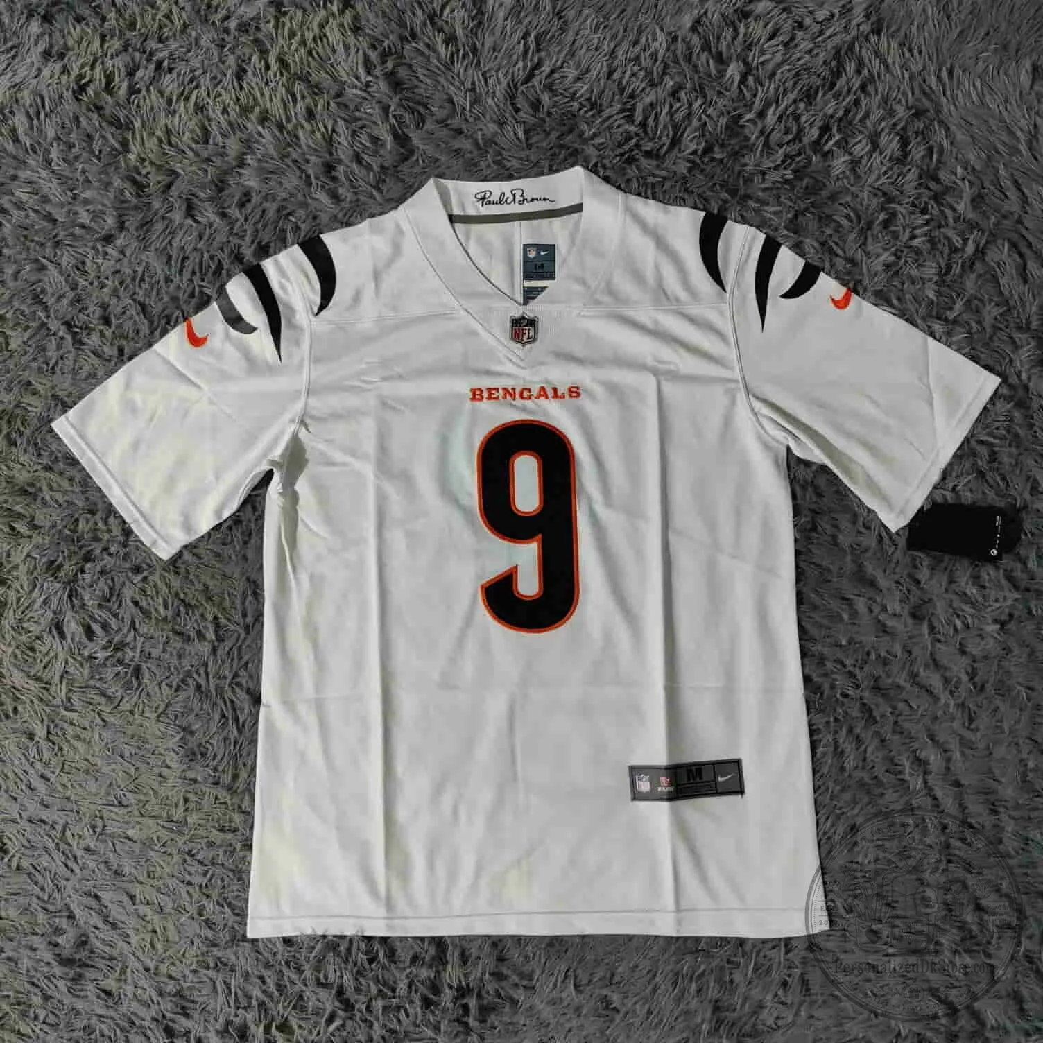 Joe Burrow Cincinnati Bengals White Football Jersey