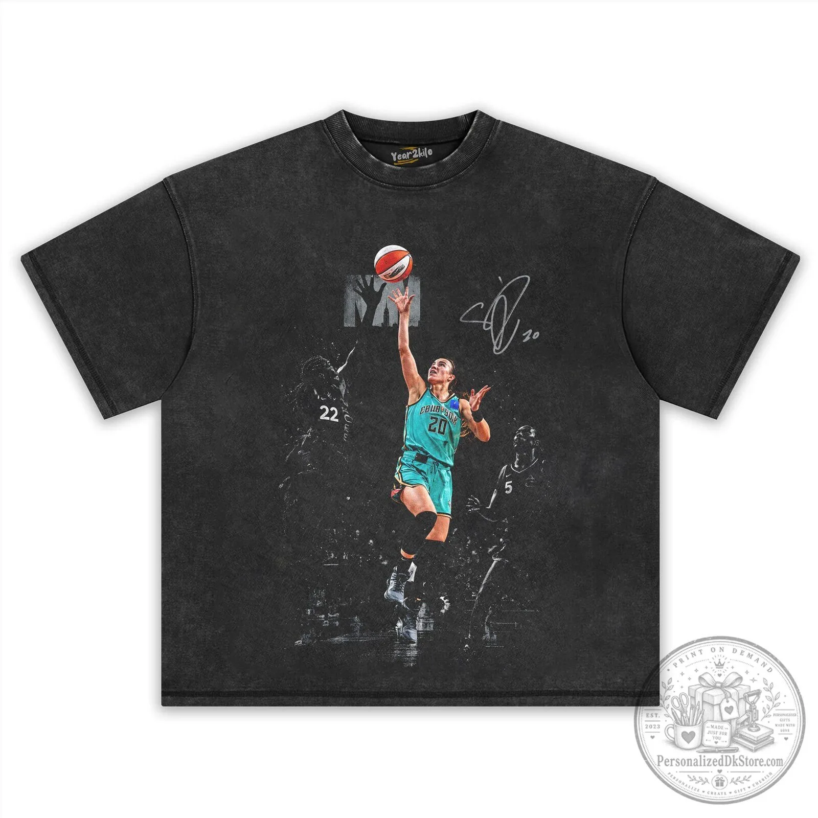 Sabrina Ionescu Vintage Basketball Player Graphic T-Shirt 10 Sabrina Ionescu Vintage Basketball Player Graphic T-Shirt