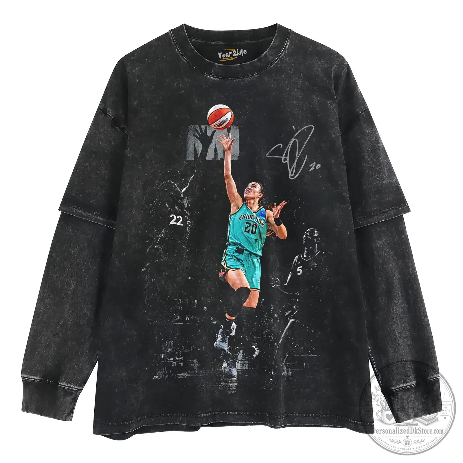 Sabrina Ionescu Vintage Basketball Player Graphic T-Shirt 12 Sabrina Ionescu Vintage Basketball Player Graphic T-Shirt