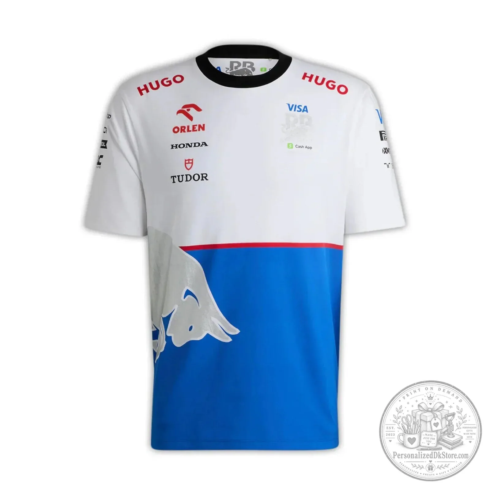 Visa Cash App RB Formula One Team 2024 Racing Bull F1 Fan T-Shirt